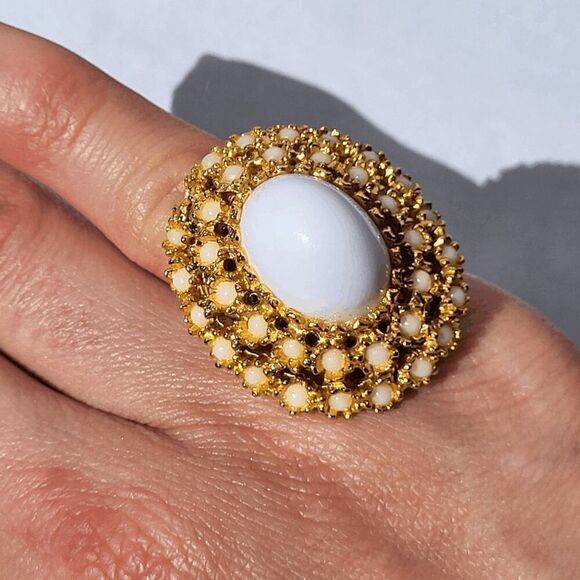 Vintage Pauline Rader Statement Ring description - Picture 1 of 5